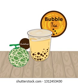 bubble tea graphic cup