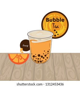 bubble tea graphic cup