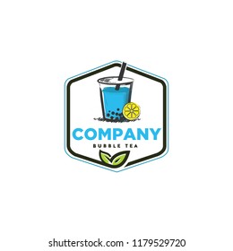 Bubble tea logo