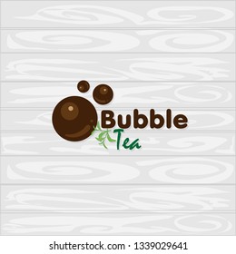 bubble tea logo icon graphic template