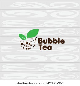 bubble tea logo icon graphic template