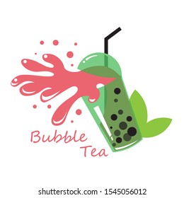 Bubble Tea Logo Tea Shop Other Stock Vector (Royalty Free) 1545056012 ...