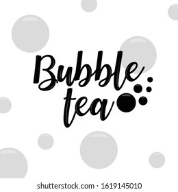 bubble tea logo for website decoration or marketing. vector, illustration.