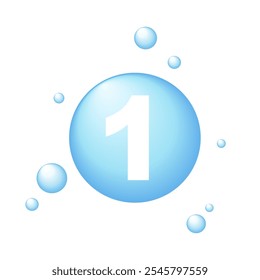 bubble template for posting on social networks. Bubble. Vector illustration