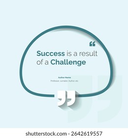 Bubble testimonial banner, quote, infographic. Social media post template designs for quotes. Empty speech bubbles, quote bubbles