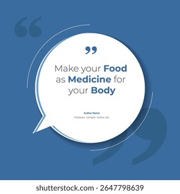 Bubble testimonial banner, quote, infographic. Social media post template designs for quotes. Empty speech bubbles, quote bubbles and text box