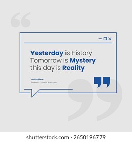 Bubble testimonial banner, quote, infographic. Social media post template designs for quotes. Empty speech bubbles, quote bubbles and text box