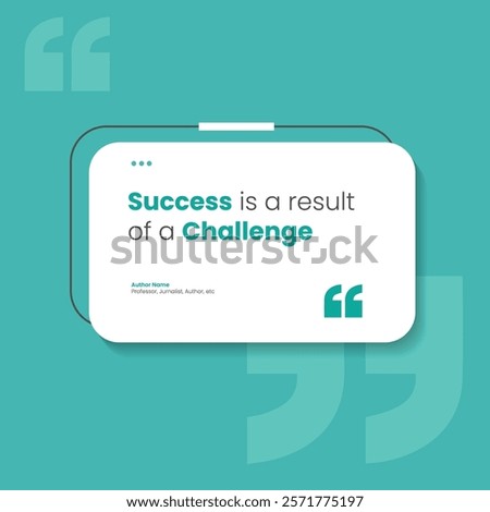 Bubble testimonial banner, quote, infographic. Social media post template designs for quotes. Empty speech bubbles, quote bubbles and text box