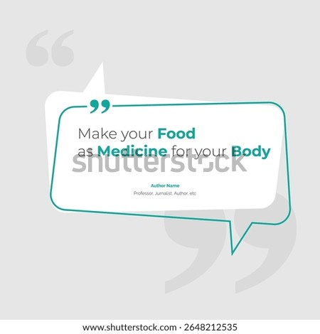 Bubble testimonial banner, quote, infographic. Social media post template designs for quotes. Empty speech bubbles, quote bubbles and text box