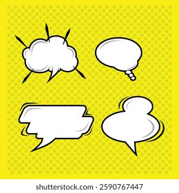 bubble text boom, exploding and expression. use for comics and pop art posters
