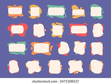 Bubble Text Box Element Set