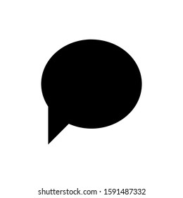 Bubble Text icon vector illustration logo template for many purpose. Isolated on white background.