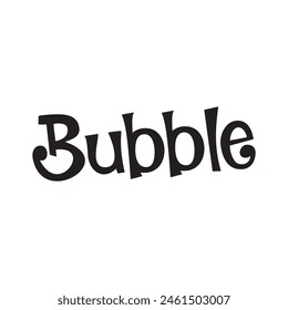 texto de burbuja sobre fondo blanco.