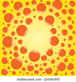 bubble vector abstract background