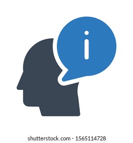 bubble vector glyph colour icon 