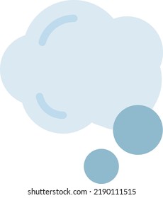 bubble Vector illustration on a transparent background. Premium quality symmbols. Line Color vector icons for concept and graphic design. 
