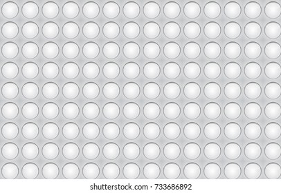 Bubble Warp Seamless Vector Illustration