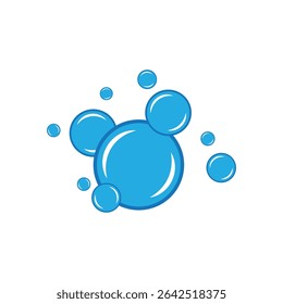 Logotipo e símbolo da bolha de água