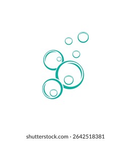 Logotipo e símbolo da bolha de água