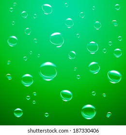 bubble water nature gas