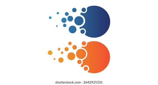 Bubble water vector illustration design template