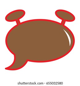 bubble words icon color