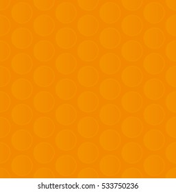 Rechazo de burbujas. Patrón Neutral sin mancha naranja para el diseño moderno en estilo plano. Fondo del vector geométrico inclinable.
