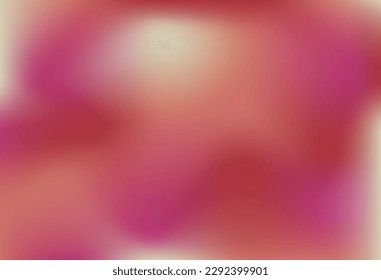 Bubbled wave gradient illustration. Deep magenta pink, strawberry red white background. Mockup display screen carmine pink. Fourcolor blur design. Wallpaper for screen, banner, flyer, fons, cards