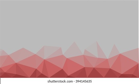 bubblegum color polygonal background with gray space for business text