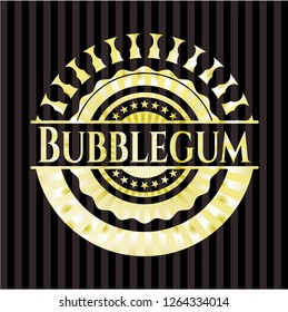 Bubblegum gold emblem