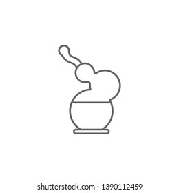 Bubbler, marijuana icon. Element of marijuana icon. Thin line icon for website design and development, app development. Premium icon