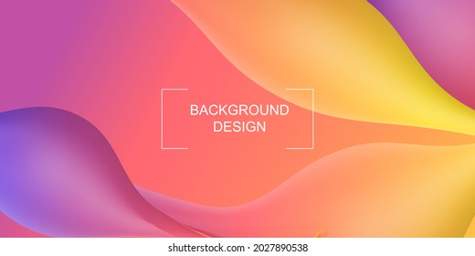 Bubbles background abstract with colorful gradient