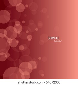 Bubbles Background. Abstract Illustration.