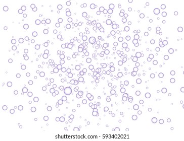 Bubbles background. Abstract pattern with soapbubbles. Circle, bubble light design, clear soapy shiny, vector illustration. Circles bubbling away. Eps10.