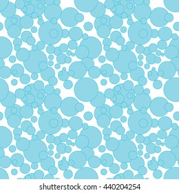 Bubbles background vector illustration