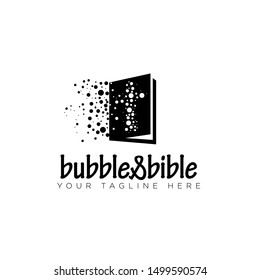 Bubbles Bible Digital Logo Design