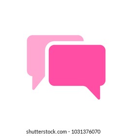 Bubbles chats messages icon. Vector illustration