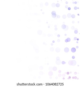 Bubbles Circle Dots Unique Colorful Bright Vector Background