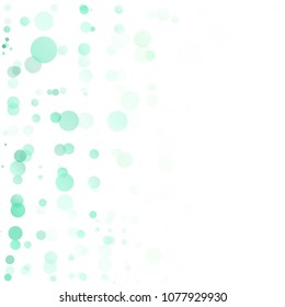 Bubbles Circle Dots Unique Colorful Bright Vector Background
