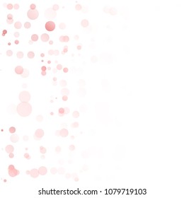 Bubbles Circle Dots Unique Colorful Bright Vector Background