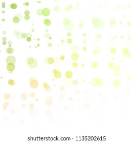 Bubbles Circle Dots Unique Colorful Bright Vector Background