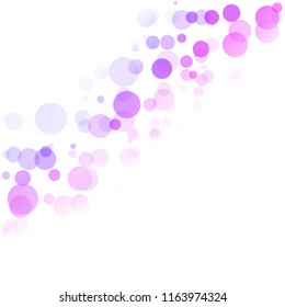 Bubbles Circle Dots Unique Colorful Bright Vector Background