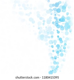 Bubbles Circle Dots Unique Colorful Bright Vector Background