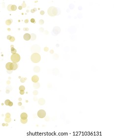 Bubbles Circle Dots Unique Colorful Bright Vector Background