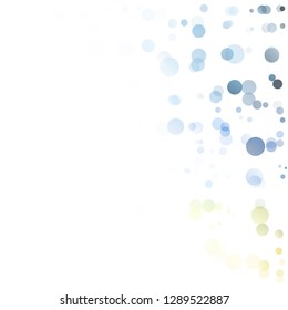 Bubbles Circle Dots Unique Colorful Bright Vector Background