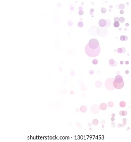 Bubbles Circle Dots Unique Colorful Bright Vector Background