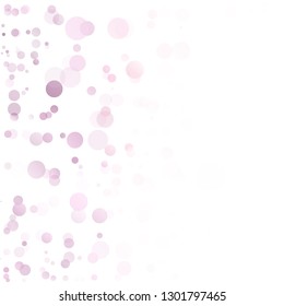 Bubbles Circle Dots Unique Colorful Bright Vector Background