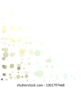 Bubbles Circle Dots Unique Colorful Bright Vector Background