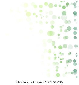Bubbles Circle Dots Unique Colorful Bright Vector Background