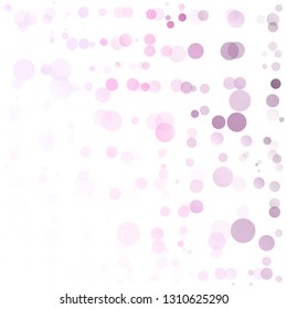 Bubbles Circle Dots Unique Colorful Bright Vector Background